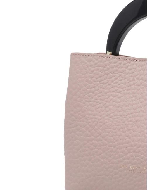 MY BEST BAG Pink Grainy Leather Handbag