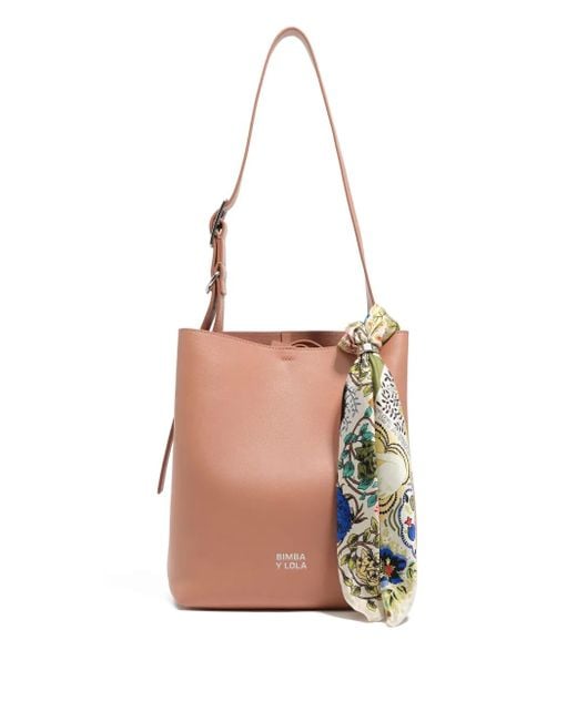 Llavero con diseño patchwork Bimba Y Lola de color White