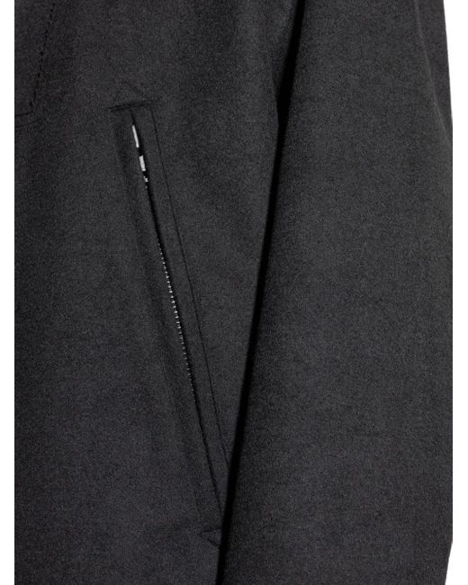 Chaqueta con cremallera y capucha Y-3 de hombre de color Black