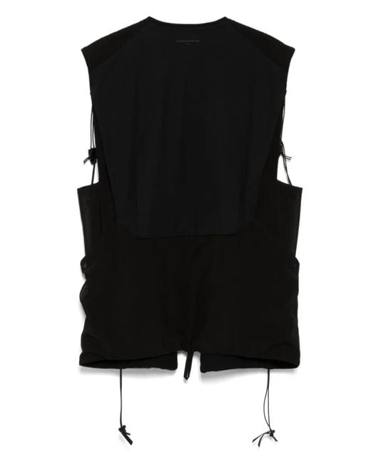 JNBY Black Drawstring Gilet