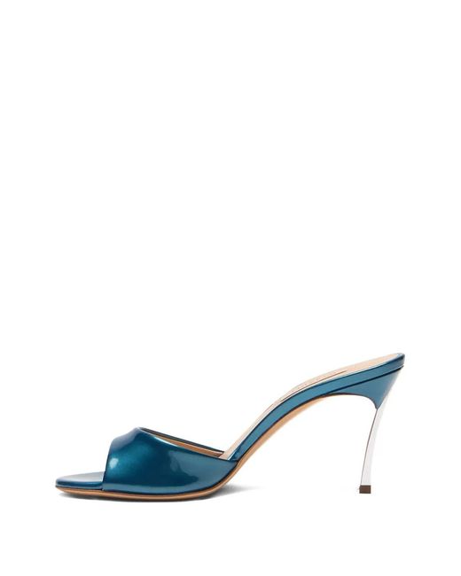 Casadei Blue Samurai Sandals