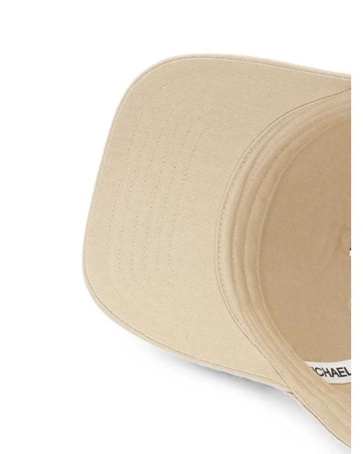 Michael Kors Natural Embroidered-Logo Baseball Cap for men