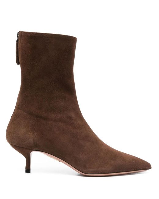 Aquazzura Brown Montmartre Bootie 50