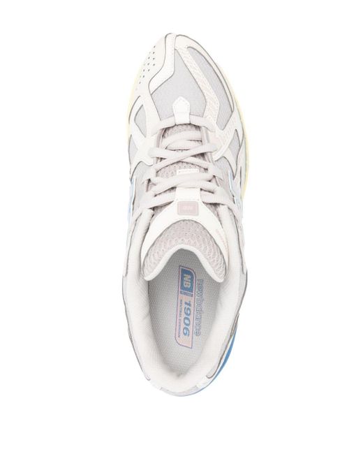 New Balance Grauer sneaker mit mesh-einsätzen in White für Herren