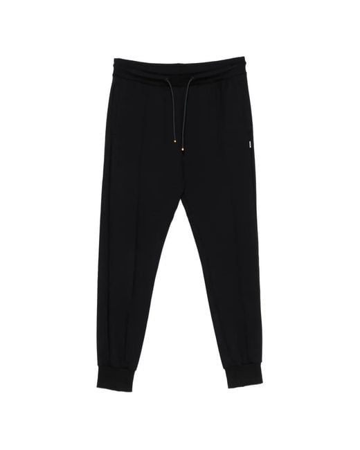 Paul Smith Black Cotton Blend Sweatpants for men