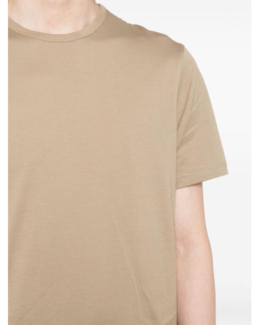 Sunspel Natural Crew-neck Cotton T-shirt for men