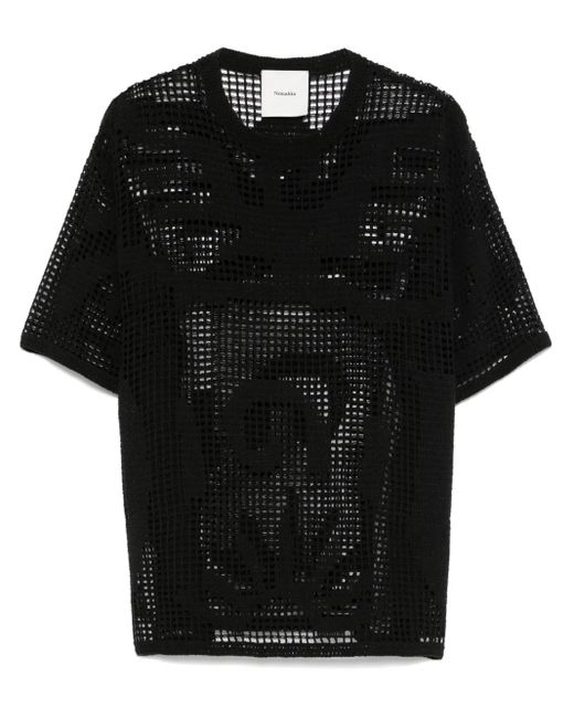 Camiseta Crino Nanushka de color Black