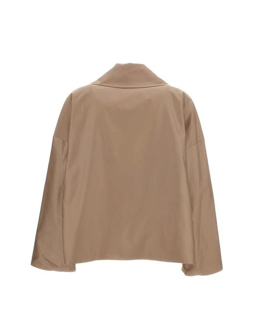 Dusan Brown Oversized Jacket