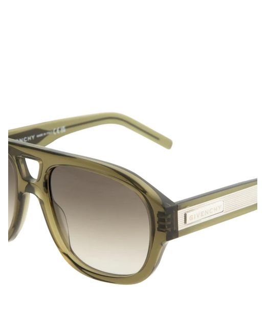 Givenchy Green Lunettes De Soleil À Monture Pilote Day for men