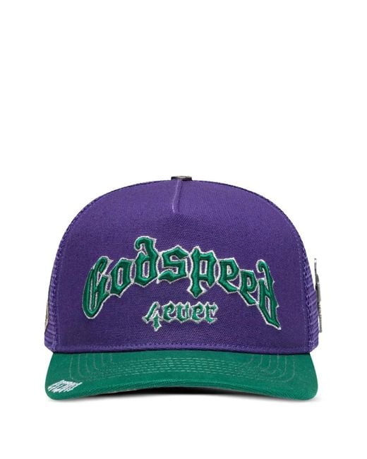 Godspeed Purple Forever Trucker Cap for men