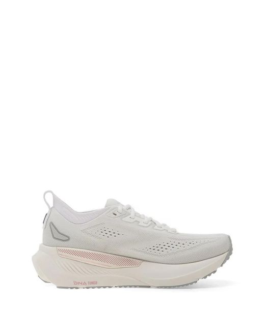 Brooks White Glycerin Gts 23 Sneakers