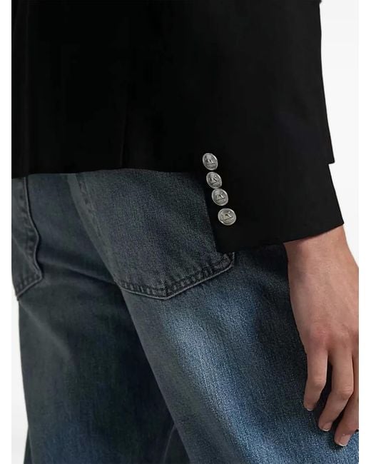 Polo Ralph Lauren Black Double-Breasted Blazer