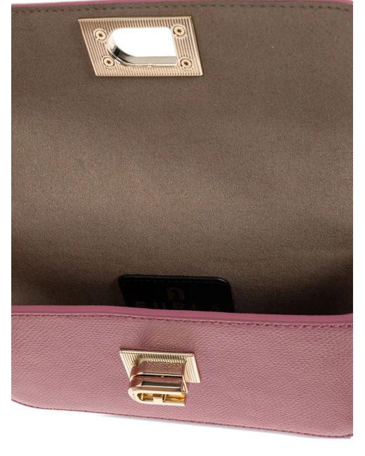 Furla Pink Mini 1927 Umhängetasche mit Kettenriemen