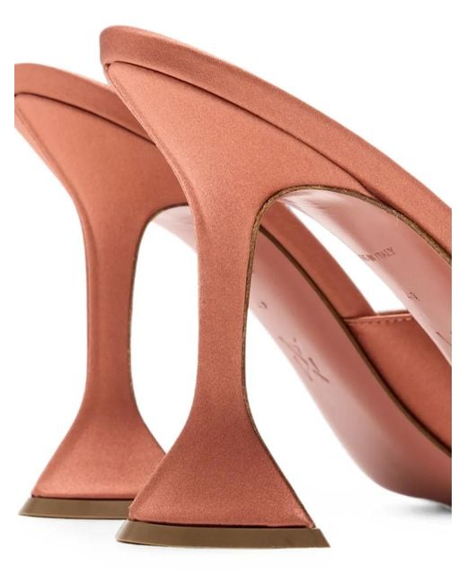 AMINA MUADDI Pink Lupita 95 Mules