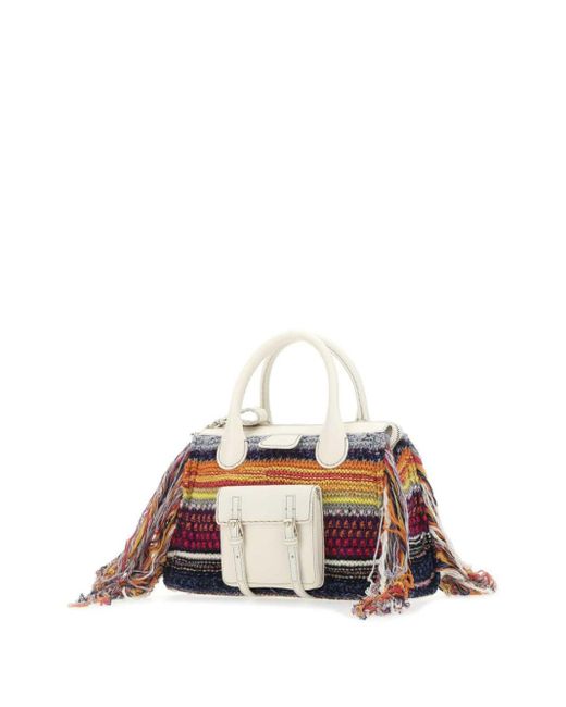 Chloé Edith Handbag in White | Lyst