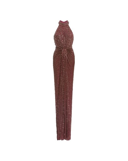 Jenny Packham Purple Whisper Gown