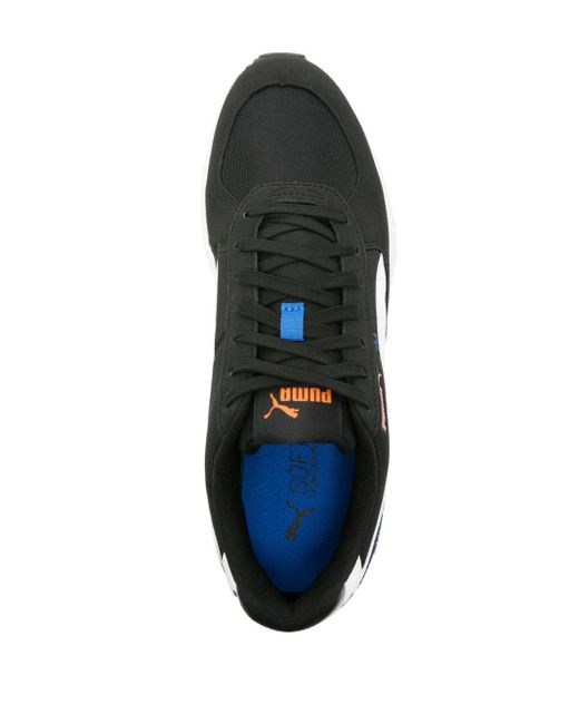 PUMA Black Graviton Panelled Sneakers