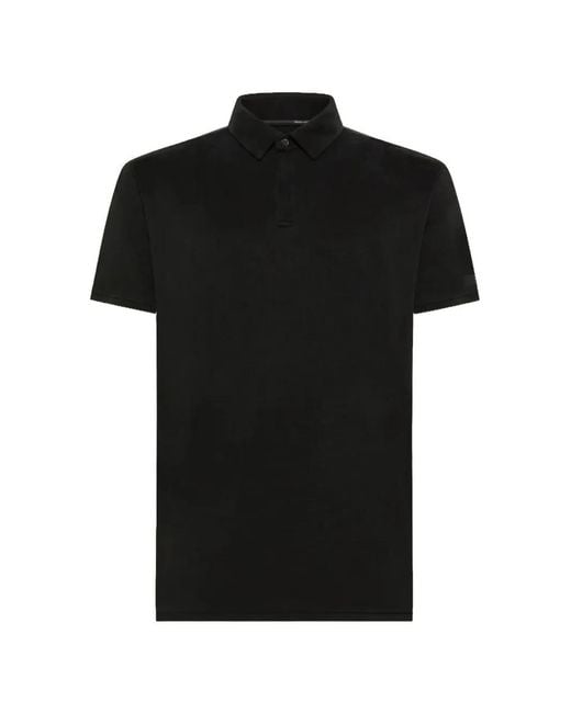 Rrd Black Short Sleeve Polo Shirt for men