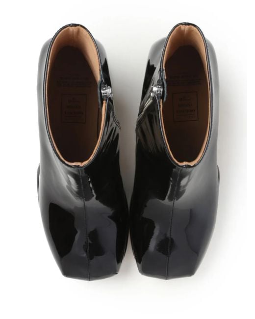 Maison Mihara Yasuhiro Duck Heel Boots in Black | Lyst