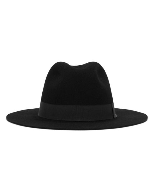 Sombrero fedora Dolce & Gabbana de color Black