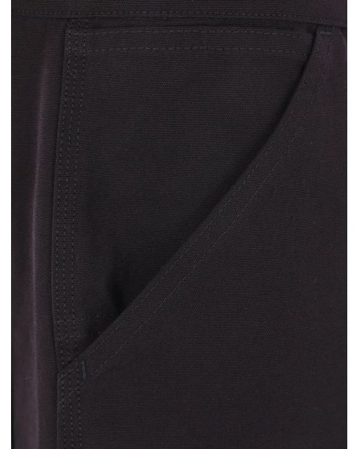 Diomene Blue Patch-Pocket Trousers for men