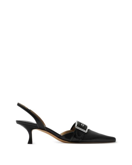 COACH Black Margot Buckle-Strap Pumps