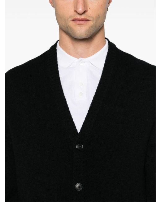 Eric Bompard Cardigan Mit Taschendetail in Schwarz fur Herren Lyst AT