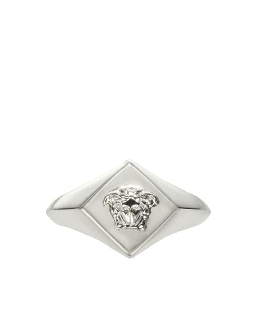 Versace Ring Met Medusa-detail in het White voor heren