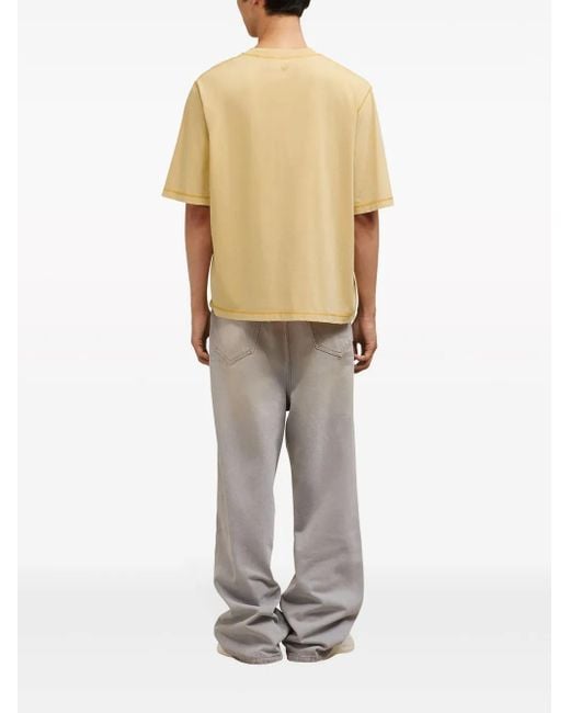 AMI Fade Out Tシャツ Natural