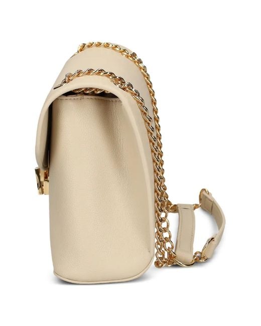 Love Moschino Natural Heart-Detail Shoulder Bag