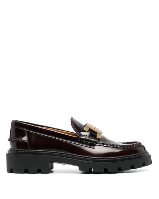Tod's Black Flat Shoes