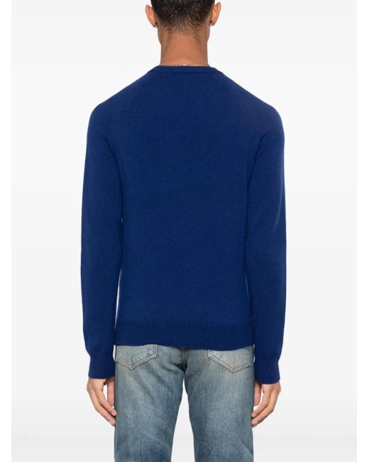 Tom Ford Blue Roll-Neck Cashmere Jumper for men