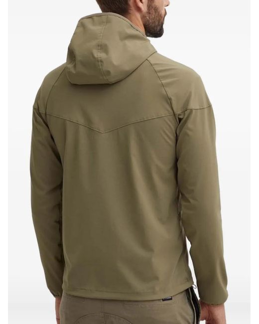 Columbia Green Hooded Zip-Front Lightweight Jacket for men