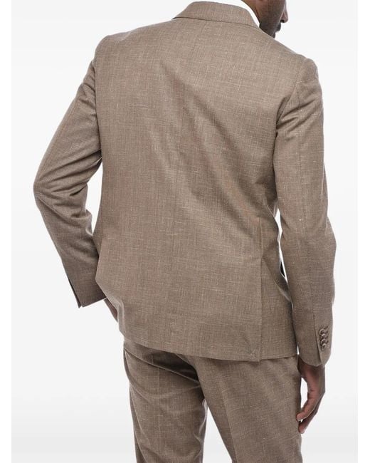 Corneliani Natural Single-Breasted Suit for men