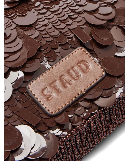 Staud Brown Timmy Shoulder Bag