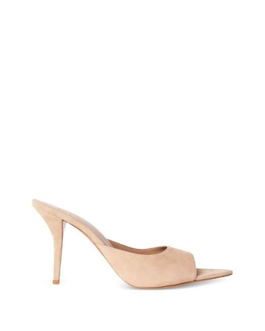 Gia Borghini White Sandales Perni04 À Talon