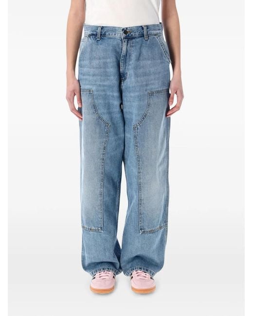 Carhartt Blue Brandon Double Knee Panelled Jeans