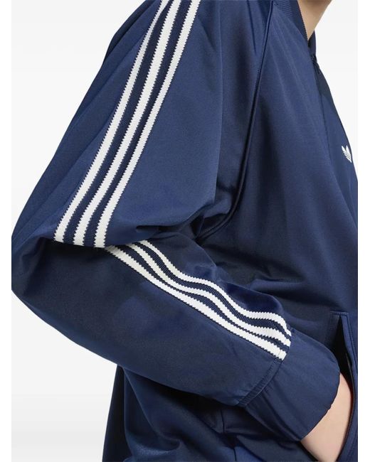 Adidas Blue Britcore Superstar Zip-Up Sweater for men