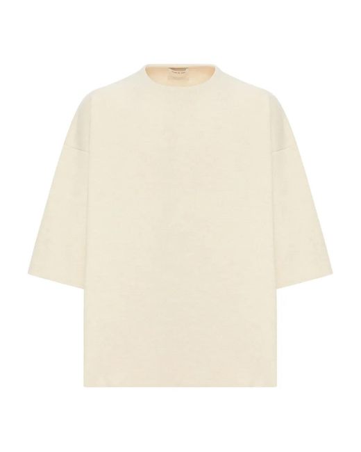 Fear Of God Natural Wool Short-Sleeve T-Shirt for men
