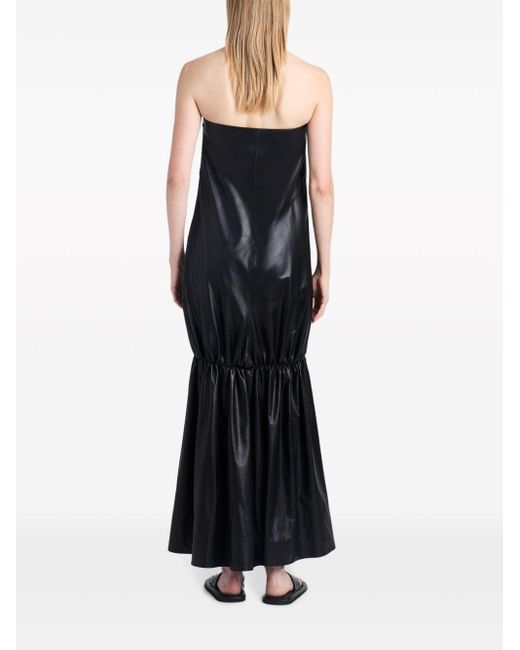 Proenza Schouler Black Margot Leather Dress