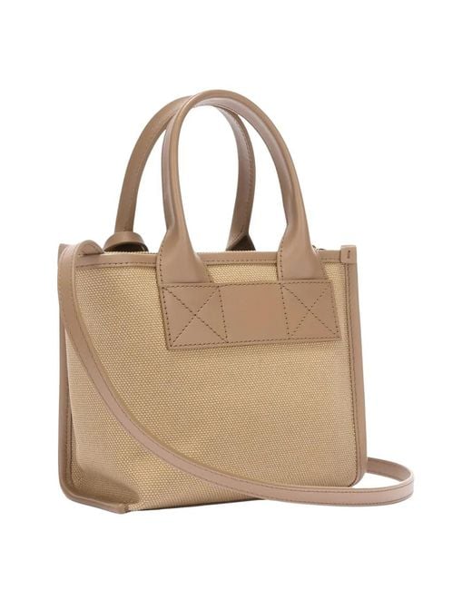 Furla Natural Mini Divide It Tote Bag
