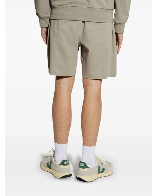 Moose Knuckles Shorts Met Logopatch in het Gray voor heren