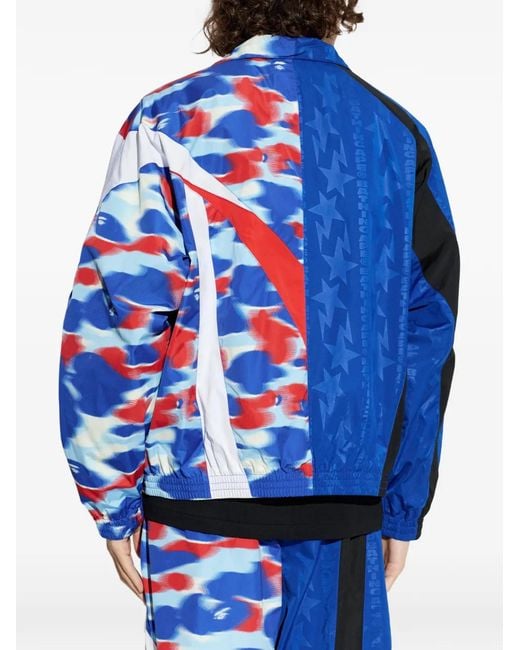 Chaqueta De Chándal Split A Bathing Ape de hombre de color Blue