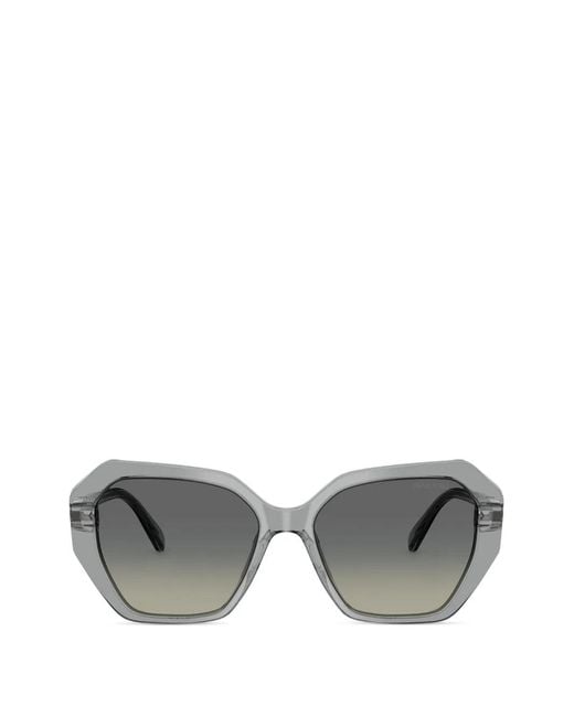 Swarovski Gray Crystal-Embellished Sunglasses