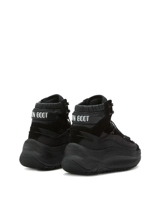 Moon Boot Black Mb Moon247 Xlace Mid for men