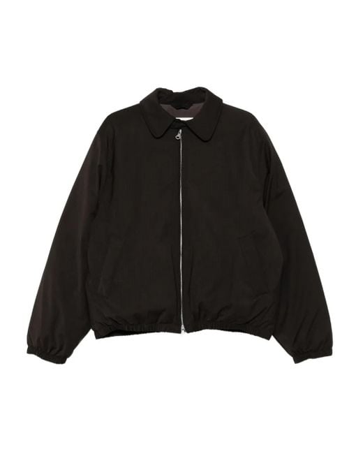 Our Legacy Gesteppte Churchill Jacke mit Nadelstreifen in Black für Herren
