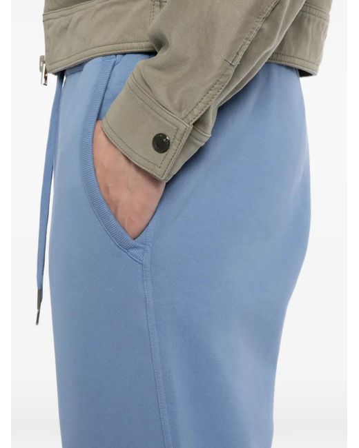 Tom Ford Blue Cotton Track Pants for men