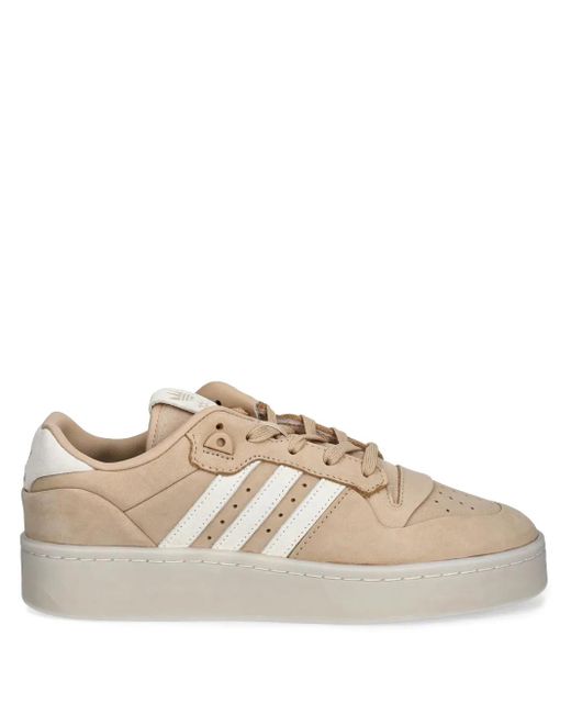 Adidas Brown Rivalry Lux Sneakers for men