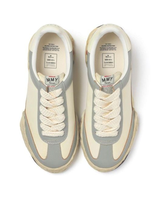 Maison Mihara Yasuhiro White Herbie Og Sole Leather Sneakers for men