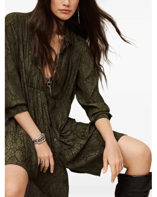 Vestido Corto Rosyna Ba&sh de color Green